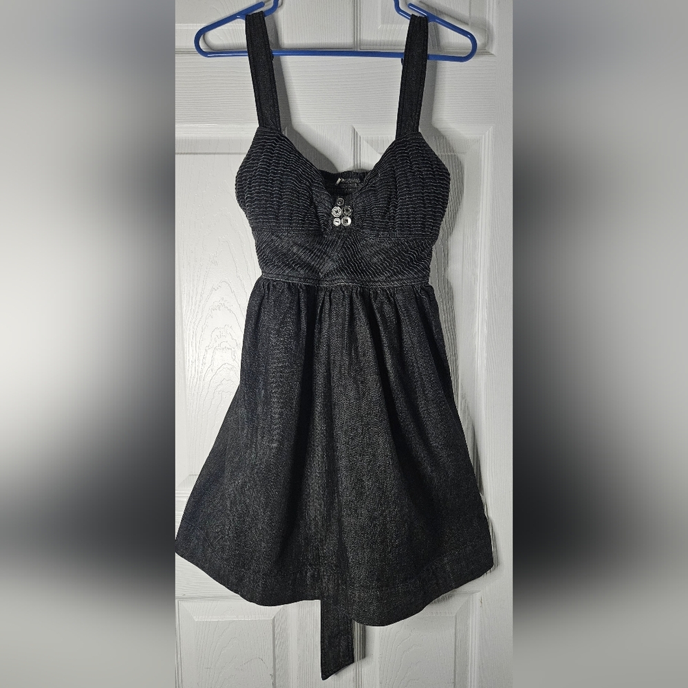 Black Denim Sundress